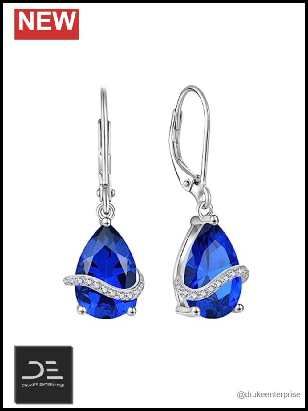 925 Sterling Silver Drop Dangle Earrings for Women